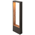 SLV - FLATT II 62, borne, extérieur, PHASE, 2700 K, IP65, anth. / bois, bord de mer