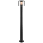 SLV - TAHA II 90, borne, PHASE, 2200/2700 K, IP65, cylindrique, noir, bord de mer