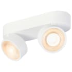 SLV - KALU 2.0, plafonnier et applique, intérieur, double, blanc, 19W, 2700K, PHASE