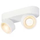 SLV - KALU 2.0, plafonnier et applique, intérieur, double, blanc, 19W, 3000K, PHASE