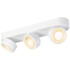 SLV - KALU 2.0, plafonnier et applique, intérieur, triple, blanc, 28W, 3000K, PHASE