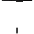 SLV - LALU®, suspension 1 all., PHASE, base LED, Mix&Match, long. 2M, 2700/3000K, noir