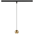 SLV - DYSKO, suspension 1 all., PHASE, long. suspension 200 cm, 2700 K, 36°, noir / or