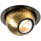 SLV - DYSKO, spot encastré, rond, PHASE, 2700K, 6,4 W, 36°, noir / or