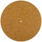 SLV - GRIP! FLAT, abat-jour en feutre Ø 50 cm x 0,6 cm, ocre