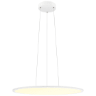 SLV - PANEL 60, suspension, rond, PHASE, longueur 200 cm, 3000/4000K, 90°, blanc