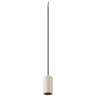 SLV - FITU PD, E27, suspension, stone, long. 500cm, câble nu, 1 x max. 15 W, beige