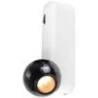 SLV - DYSKO, plafonnier et applique, switch, PHASE, 2700K, 6,7 W, 36°, blanc / noir