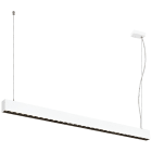 SLV - GLENOS® PRO, suspension, 1,2 m, DALI, UGR16, long. 210 cm, 3000K, blanc / noir