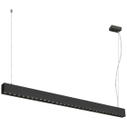 SLV - GLENOS® PRO, suspension, 1,2 m, DALI, UGR16, longueur 210 cm, 4000K, 75°, noir