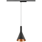 SLV - LALU® SET, suspension 1 all., base LED, CONE 15, PHASE, 2700/3000 K, 40°, noir