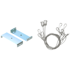 SLV - BATTEN FLAT P, Kits de suspension avec 2m 2pcs