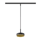 SLV - GRIP! FLAT, suspension pour rail 48 V, DALI, long 2m, 2700/3000 K, noir / or