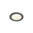SLV - NUMINOS® XS, spot encastré, intérieur, 4000 K, 40°, IP20, rond, noir / blanc