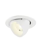 SLV - NUMINOS® GIMBLE S, spot encastré, intérieur, 4000 K, 40°, IP20, rond, blanc