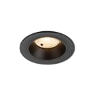 SLV - NUMINOS® S, spot encastré, intérieur, 2700 K, 40°, IP20, rond, noir