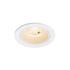 SLV - NUMINOS® S, spot encastré, intérieur, 2700 K, 55°, IP20, rond, blanc