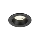 SLV - NUMINOS® S, spot encastré, intérieur, 4000 K, 55°, IP20, rond, noir