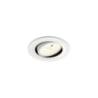 SLV - NUMINOS® MOVE S, spot encastré, intérieur, 4000 K, 20°, IP20, rond, blanc