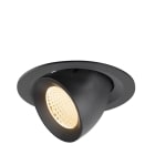 SLV - NUMINOS® GIMBLE M, spot encastré, intérieur, 2700 K, 40°, noir