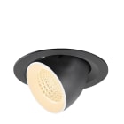 SLV - NUMINOS® GIMBLE M, spot encastré, intérieur, 2700 K, 55°, noir / blanc