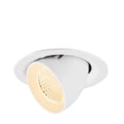 SLV - NUMINOS® GIMBLE M, spot encastré, intérieur,, 2700 K, 40°, blanc