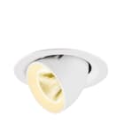 SLV - NUMINOS® GIMBLE M, spot encastré, intérieur, 3000 K, 20°, blanc