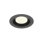 SLV - NUMINOS® M, encastré downlight, intérieur, 4000 K, 40°, IP20, rond, noir