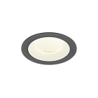 SLV - NUMINOS® M, encastré downlight, intérieur, 4000 K, 40°, IP20, rond, noir / blanc