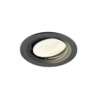 SLV - NUMINOS® MOVE M, encastré downlight, 4000 K, 55°, IP20, rond, noir / blanc