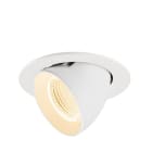 SLV - NUMINOS® GIMBLE L, encastré downlight, intérieur, 2700 K, 55°, IP20, rond, blanc