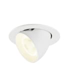 SLV - NUMINOS® GIMBLE L, encastré downlight, intérieur, 4000 K, 20°, IP20, rond, blanc