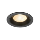 SLV - NUMINOS® L, encastré downlight, intérieur, 2700 K, 20°, IP20, rond, noir