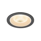 SLV - NUMINOS® L, encastré downlight, intérieur, 2700 K, 40°, IP20, rond, noir / blanc