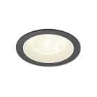 SLV - NUMINOS® L, encastré downlight, intérieur, 4000 K, 20°, IP20, rond, noir / blanc