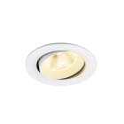 SLV - NUMINOS® MOVE L, encastré downlight, intérieur, 3000 K, 20°, IP20, rond, blanc
