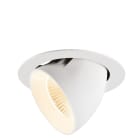 SLV - NUMINOS® GIMBLE XL, encastré downlight, intérieur, 2700 K, 40°, blanc