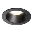 SLV - NUMINOS® XL, encastré downlight, intérieur, 4000 K, 40°, IP20, rond, noir