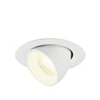 SLV - NUMINOS® GIMBLE XS, spot encastré, intérieur, 4000 K, 40°, IP20, rond, blanc