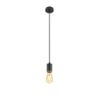 SLV - LALU®, suspension, intérieur, longueur 200 cm base E27, 1 x max. 10 W, noir