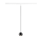 SLV - DYSKO, suspension 1 all., PHASE, long. Susp. 200 cm, 2700 K, 36°, blanc / noir