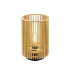 SLV - WUD TL, E27, lampe de table, intérieur, cylindrique, 1 x max. 40 W, naturel
