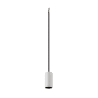 SLV - FITU PD, E27, suspension, stone, long. 500 cm, câble nu, 1 x max. 15 W, gris