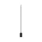 SLV - FITU PD, E27, suspension, rainuré, long. 500 cm, câble nu, 1 x max. 15 W, noir