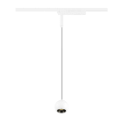 SLV - LIGHT EYE® 2.0, suspension 1 all., longueur 200 cm, 3000 K, 30°, blanc / noir