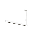 SLV - GLENOS® PRO, suspension, 1,2 m, DALI, UGR16, long. 210 cm, 3000K, blanc / noir