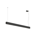 SLV - GLENOS® PRO, suspension, 1,2 m, DALI, UGR16, longueur 210 cm, 4000K, 75°, noir