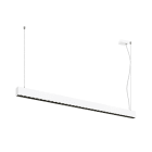 SLV - GLENOS® PRO, suspension, 1,5 m, DALI, UGR16, long. 210 cm, 4000K, blanc / noir