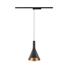 SLV - LALU® SET, suspension 1 all., base LED, CONE 15, PHASE, 2700/3000 K, 40°, noir