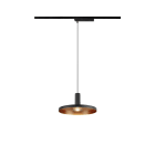 SLV - LALU® SET, suspension all., base LED, PLATE 22, PHASE, 2700/3000 K, 40°, noir